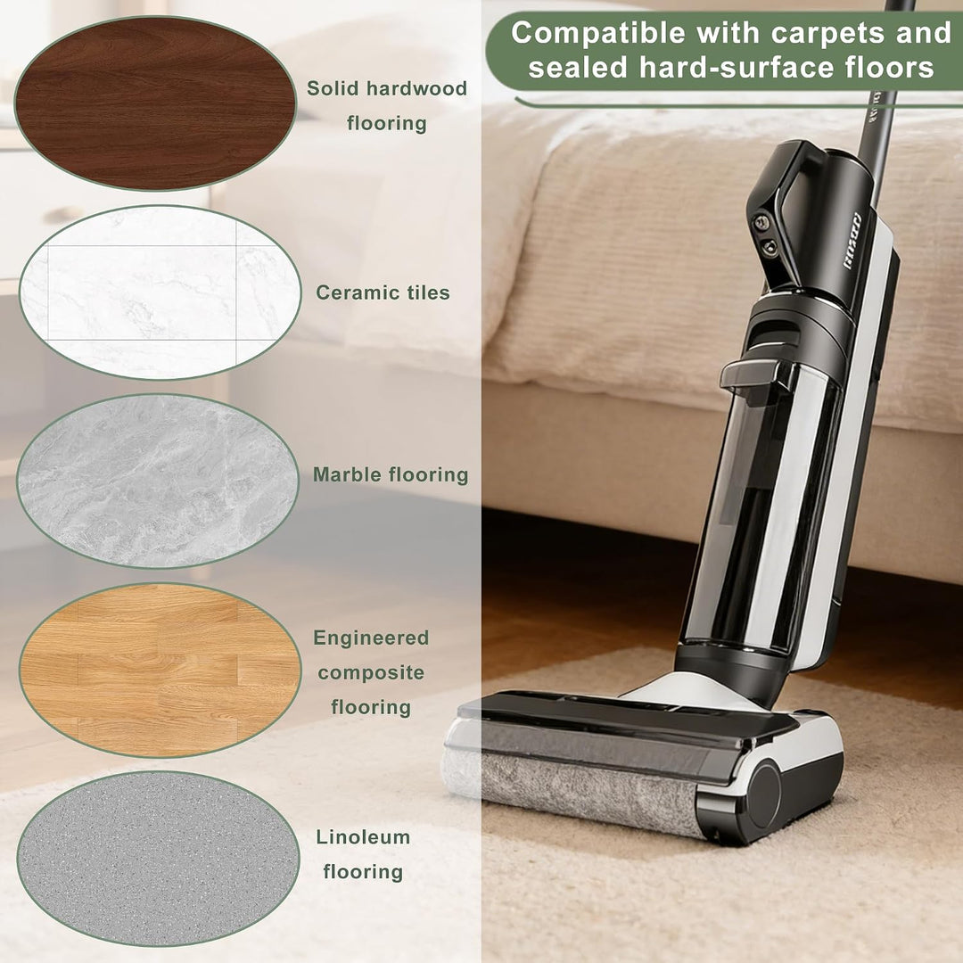7 Stück Zubehörset Kompatibel mit Tineco Floor One S5/S5 Pro/S5 Pro 2/S5 Extreme, Nass Trockensauger