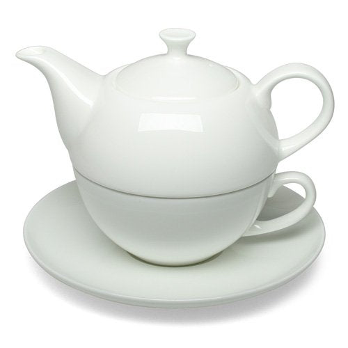 Cha Cult Tea-for-One "Melly / Sophie" weiss - Bone China