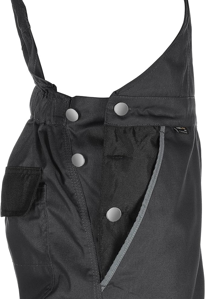 TMG | Arbeitslatzhose für Herren, Style Light Arbeitshose mit Kniepolster & Taschen, ideal für Somme