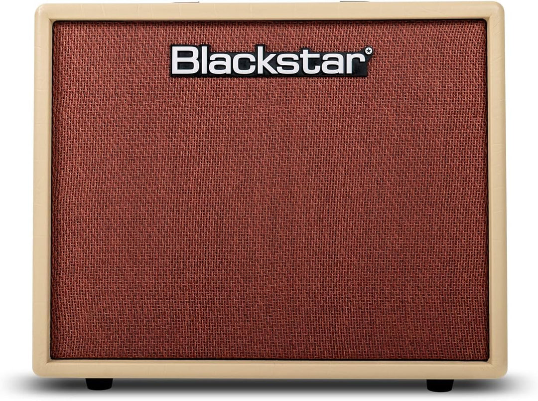 Blackstar Debut 50R Cream Oxblood 50 Watt E-Gitarrenverstärker mit Reverb