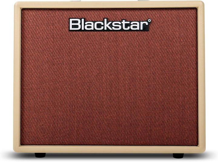 Blackstar Debut 50R Cream Oxblood 50 Watt E-Gitarrenverstärker mit Reverb