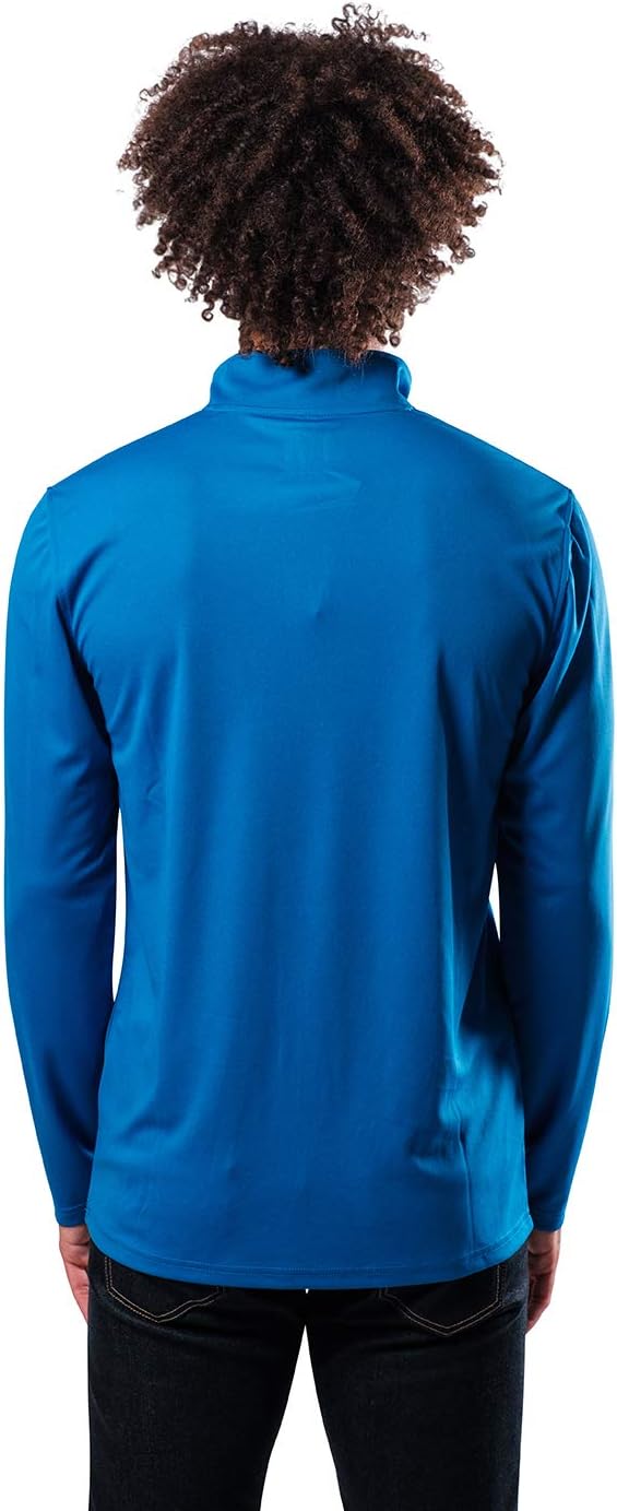 Ultra Game Herren Pullover Viertelreissverschluss, schnelltrocknendes T-Shirt, Teamfarbe