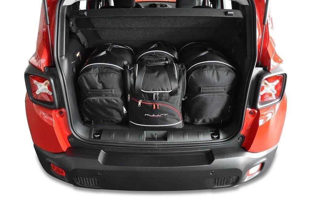 KJUST Dedizierte Autotaschen 4 stk kompatibel mit JEEP RENEGADE I (BU/520) 2014+