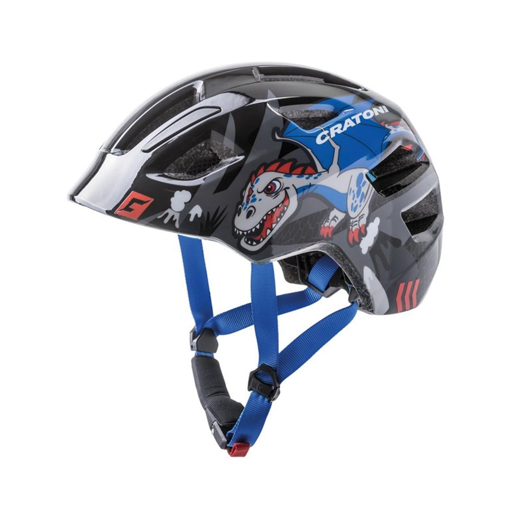 Cratoni Maxster Helm Kinder schwarz S-M (51-56 cm), S-M (51-56 cm)