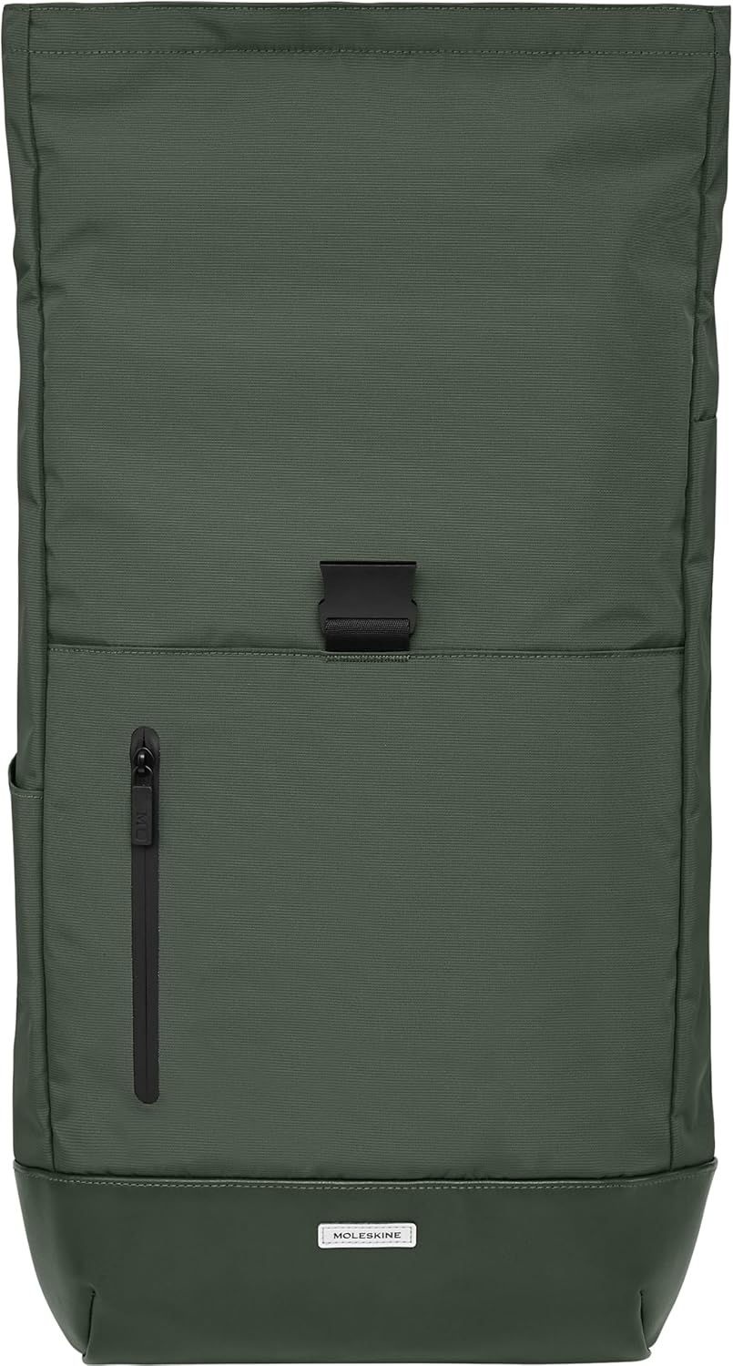 Moleskine Metro RollTop Rucksack, PC Rucksack Kompatibel mit Computer, Laptop, Notebook und iPad Bis