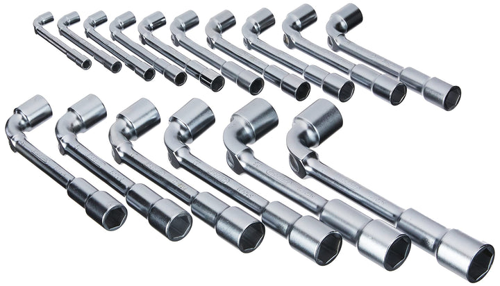 KS Tools 517.0441 Set mit 16 metrischen Sechskantschlüssel 10 Stück in einer Box