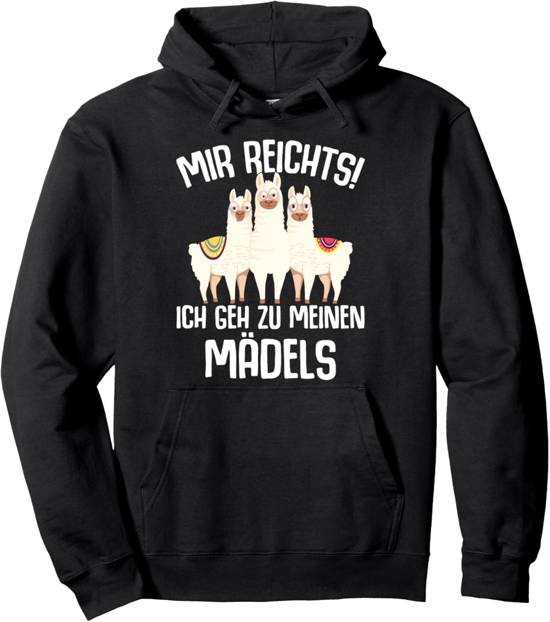 Alpaka Lama Damen Kinder Mädchen Alpakas Pullover Hoodie