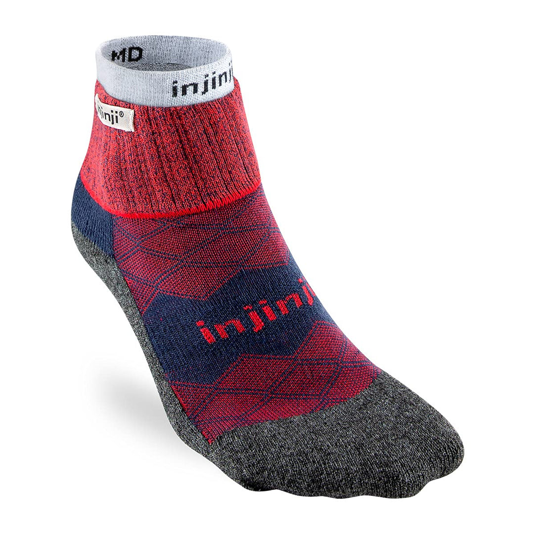 Injinji MEN´S LINER+RUNNER MINI-CREW BRICK 46 Brick, 46 Brick