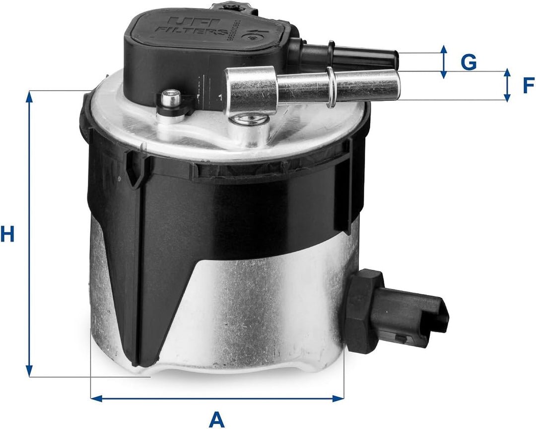 UFI FILTERS Filters 55.170.00 Dieselfilter