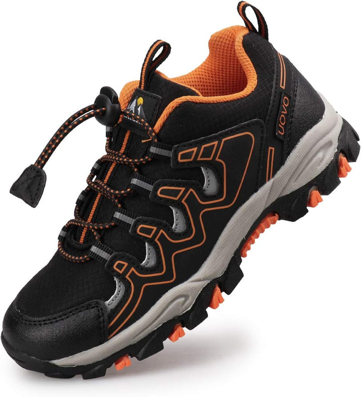 UOVO Turnschuhe Jungen Wasserdicht Wanderschuhe Sneakers Kinder Trekking Schuhe Outdoor Sportschuhe