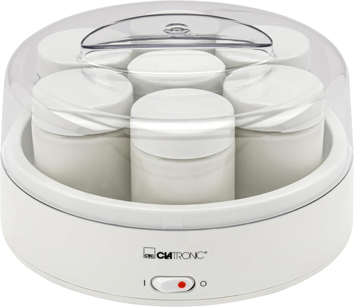 Clatronic Joghurtmaschine/Joghurtbereiter/Joghurt-Maker JM 3344 für (greek) Yoghurt, Frischkäse & Qu