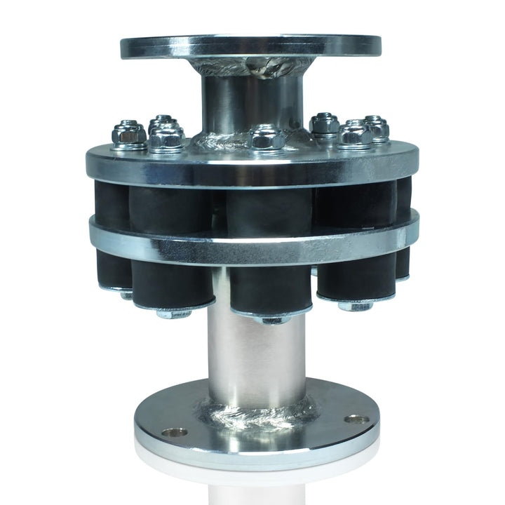 Windturbine Tower Zubehör und Klappmast für 15-40 KG Tragekapazität (Vibrationsdämpfer), Vibrationsd