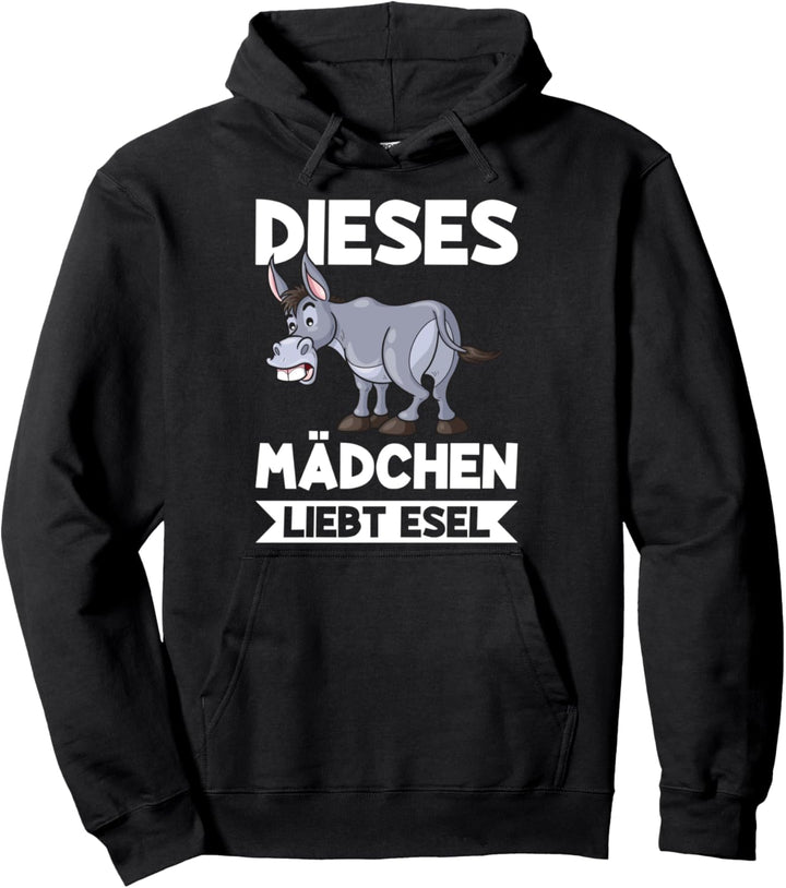 Esel Tiere Maultier Pullover Hoodie