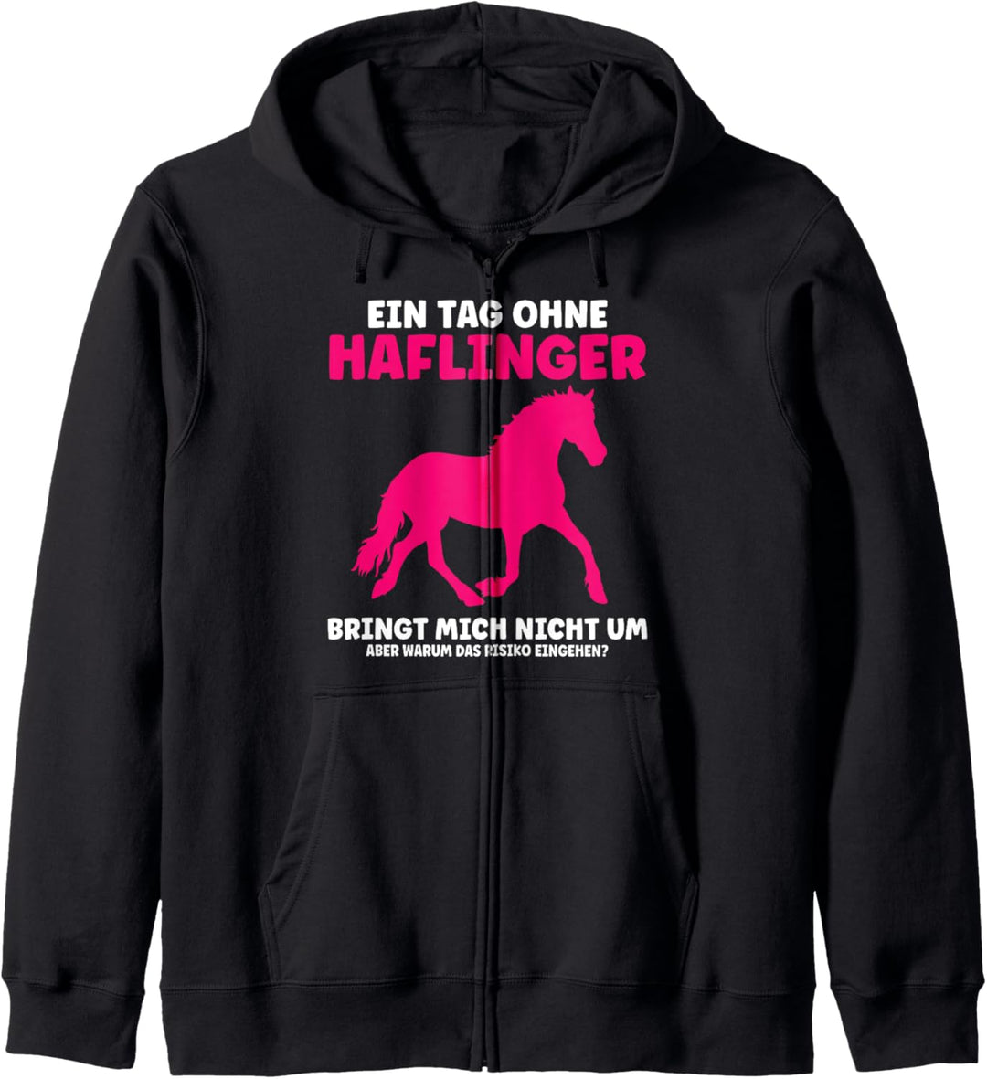 Ein Tag ohne Haflinger Riding Haflinger Kapuzenjacke