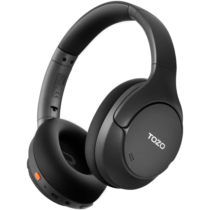 TOZO HT3 Kopfhörer Kabellos Bluetooth Over Ear, Noise Cancelling Kopfhörer mit 5 Mics,90 Std, Hi-Res