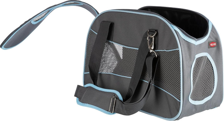 TRIXIE 28856 Tasche Alison, 20 × 29 × 43 cm, grau/blau