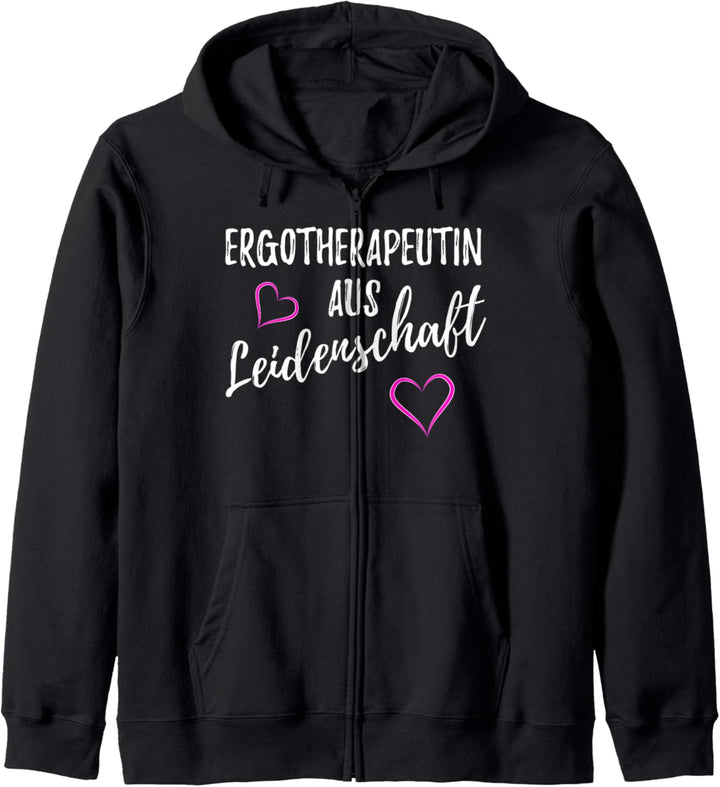 Ergotherapie Ergotherapeutin Ergotherapeut Geschenk Kapuzenjacke