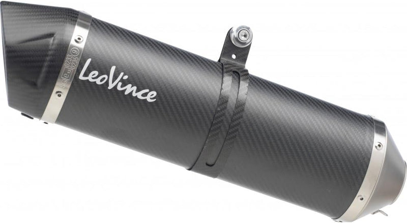 Endschalldämpfer LeoVince SLIP-ON SBK LV ONE EVO, Carbon, mit Zulassung für BMW F 650/700 / 800 GS i