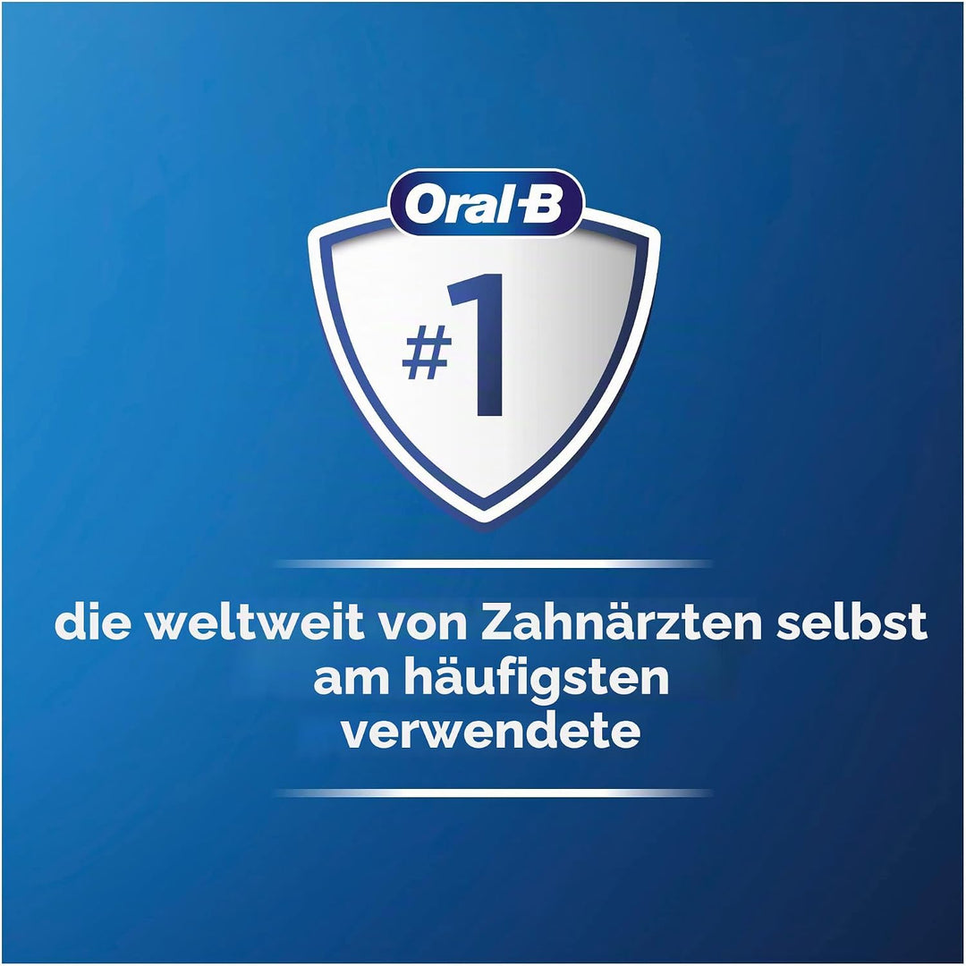 Oral-B Pro 1 790 Elektrische Zahnbürste, Doppelpack &amp; 1 CrossAction Aufsteckbürste, Drucksensor &amp; Ti