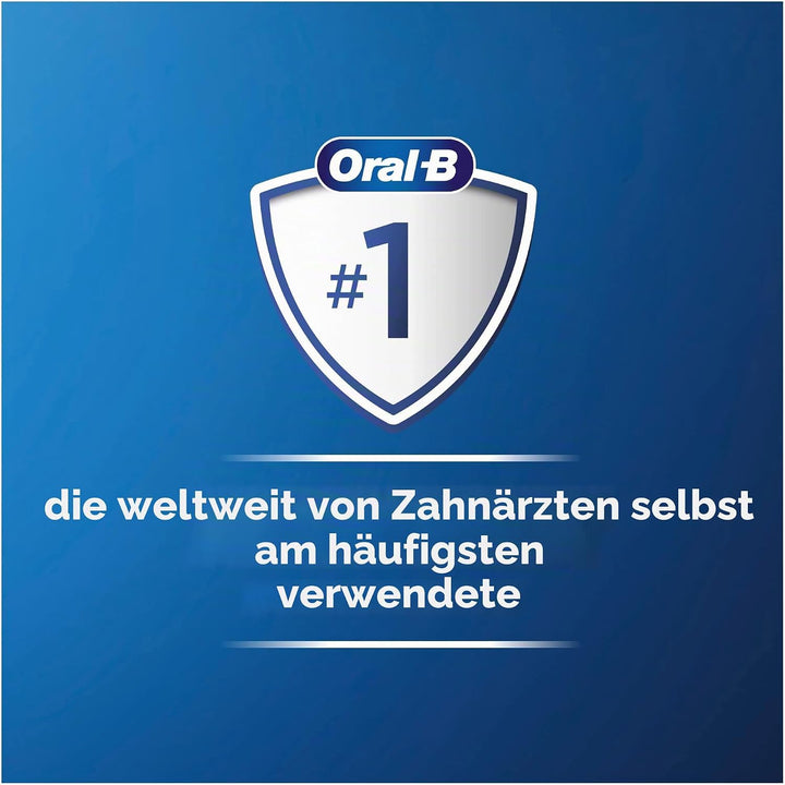 Oral-B Pro 1 790 Elektrische Zahnbürste, Doppelpack &amp; 1 CrossAction Aufsteckbürste, Drucksensor &amp; Ti