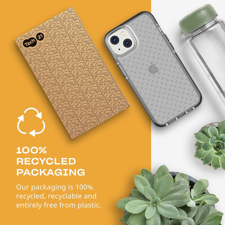 tech21 iPhone 14 Evo Check - Stossdämpfende & schlanke Schutzhülle mit 4,8 m FlexShock Multi-Drop Sc