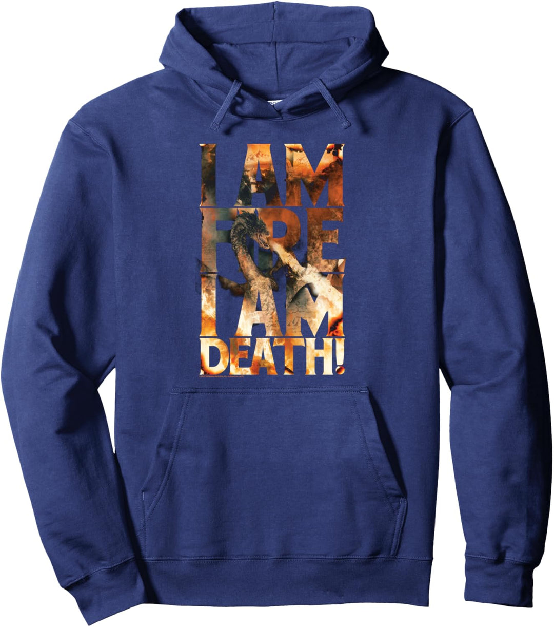 The Hobbit Smaug I Am Fire Pullover Hoodie