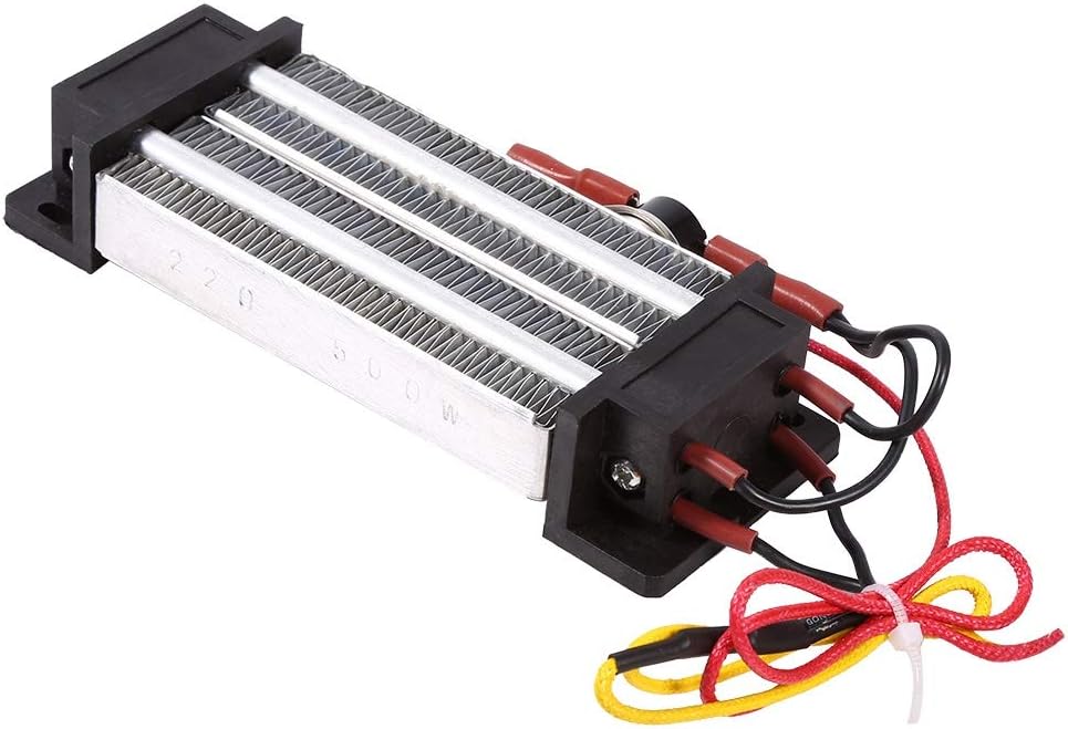 AC 220V 500W PTC-Luftheizung PTC-Keramik-Luftheizung Hochleistungs-Elektrokeramik-Thermostat-Halblei