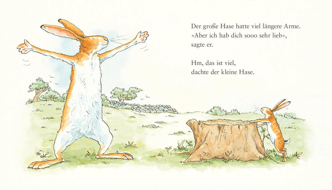Weisst du eigentlich, wie lieb ich dich hab?, Gebundenes Buch