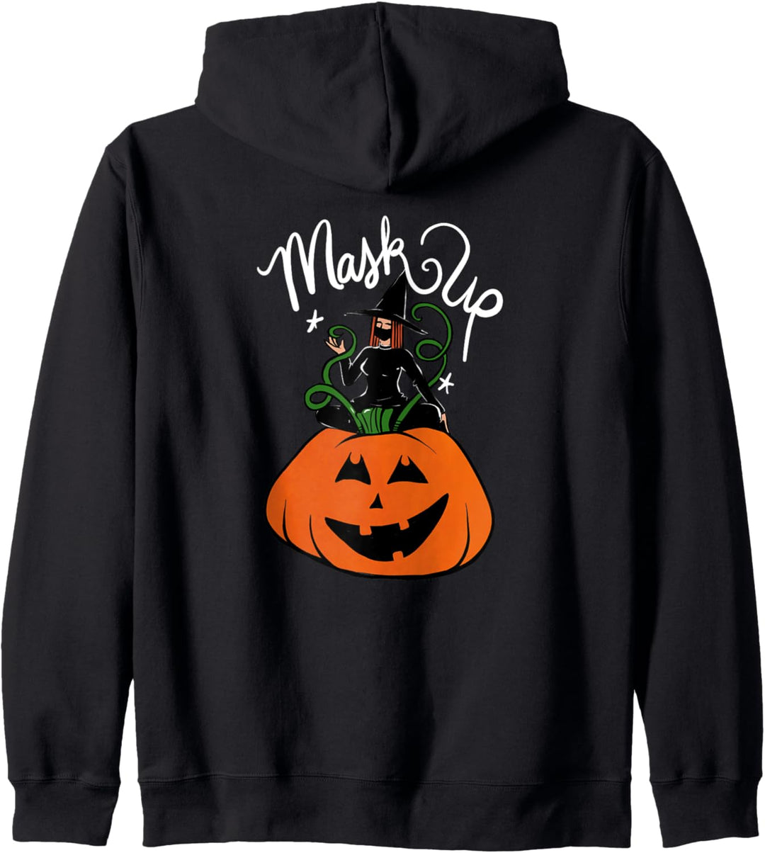 Glückliche Halloween Mask Up 2020 Kapuzenjacke
