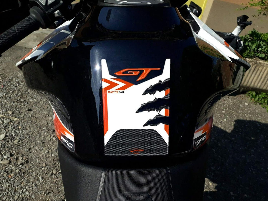labelbike - Tank- und SEITENSÄTZE 3D-Aufkleber Motorrad kompatibel mit KTM 1290 SUPER Duke GT