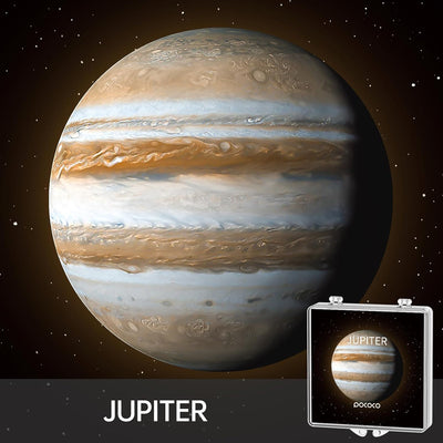POCOCO Realistische Solarsystem Scheiben Galaxy Home Planetarium Projektor, 5k Ultra HD, 6er Pack (S