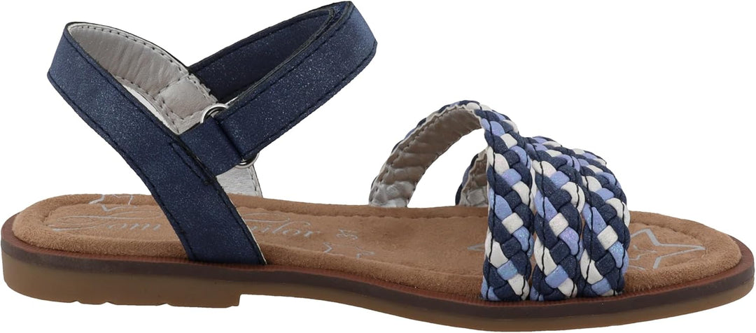 TOM TAILOR Mädchen 5370440004 Sandale, Navy
