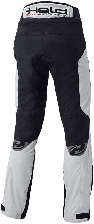 Held Link sportliche Motorrad Textilhose, Farbe grau-rot, Grösse XL XL Grau-rot, XL Grau-rot
