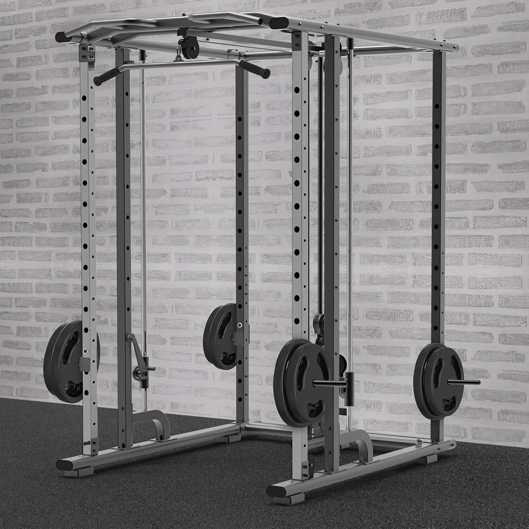 Kipika Hantelscheibenhalter für 2x2 und 3x3 Power Rack - Power Rack Aufsatz für Hantelscheiben - Pas