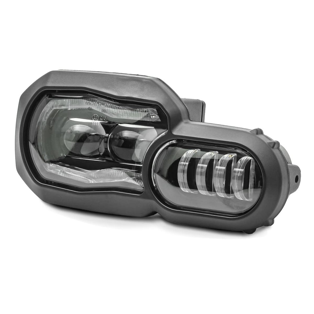 LED Scheinwerfer QL2 für BMW F 650 GS 08-12 Hauptscheinwerfer ECE