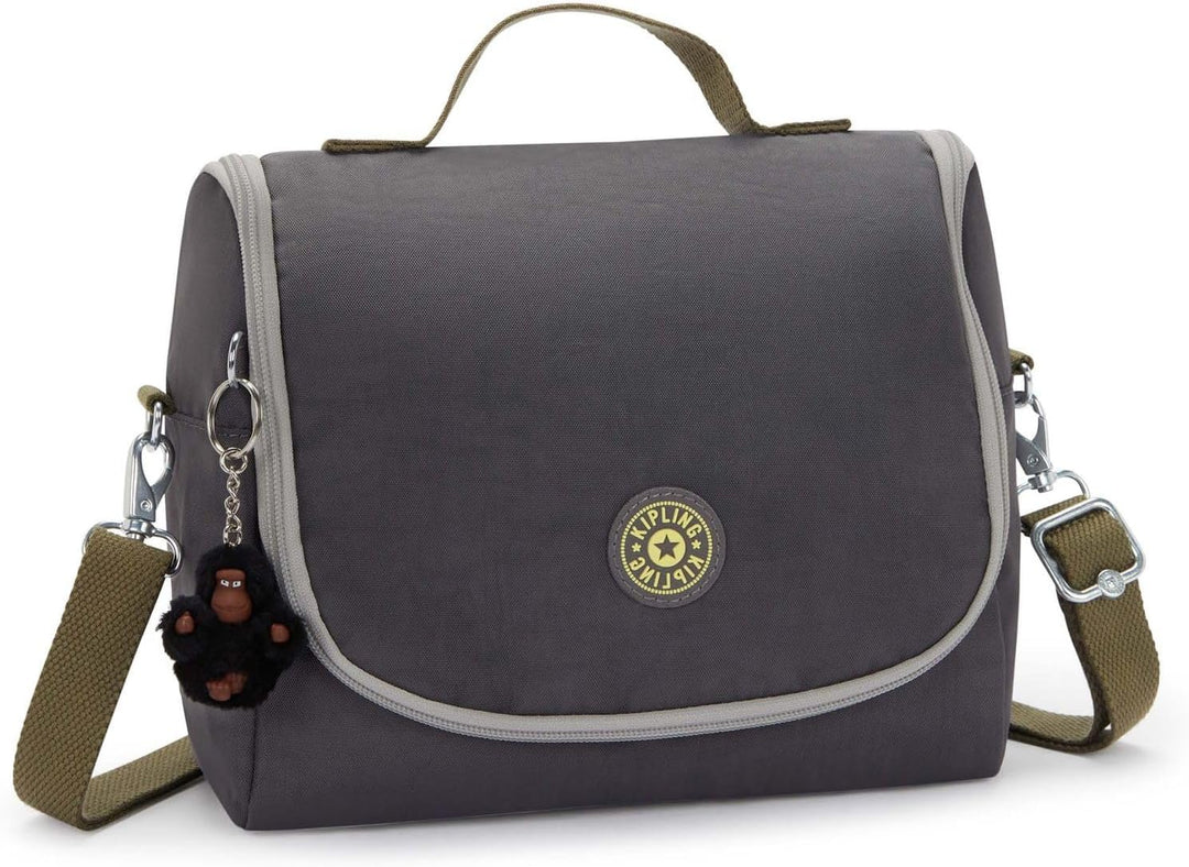 Kipling New KICHIROU Large Lunchbox, Pouches, Cases, Back to Grey (Grey), Back To Grey