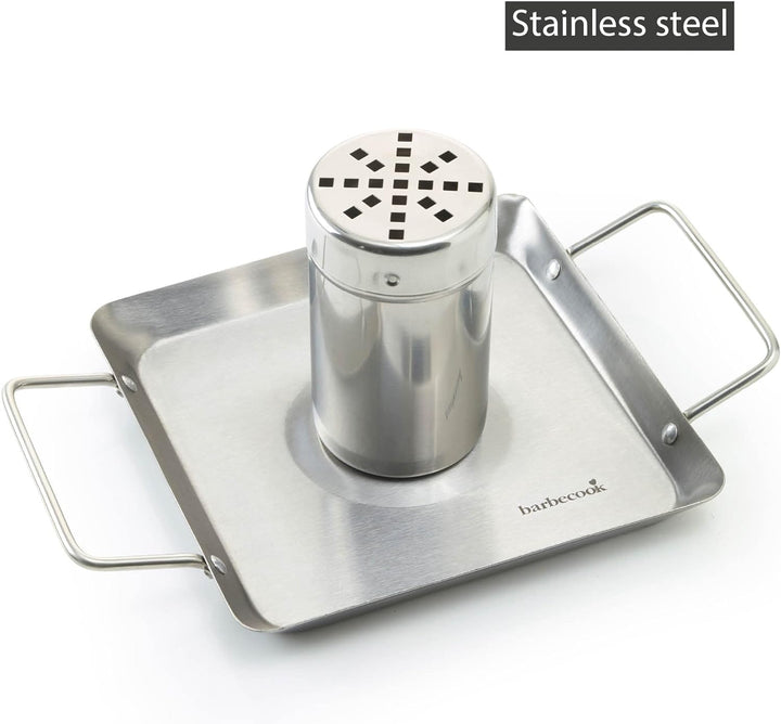 Barbecook Hähnchenhalter, Hähnchenbräter fur Grill und Backofen, Hähnchen ständer mit Abtropf-Schale