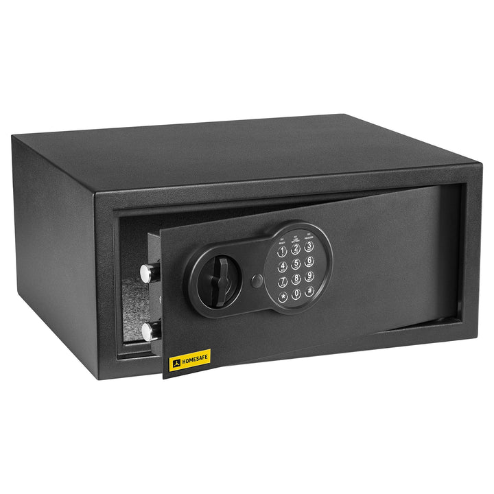 HomeSafe HV24E Möbeltresor mit Elektronikschloss, 20x44x38cm (HxBxT), Digitaler Tresor für Zuhause,