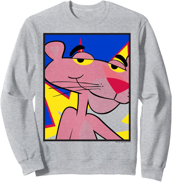 The Pink Panther Comic Style Portrait Sweatshirt