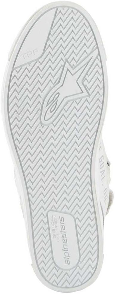 Alpinestars Stella Stated Podium Damen Motorrad Schuhe White Cool Gray 42 EU, White Cool Gray 42 EU