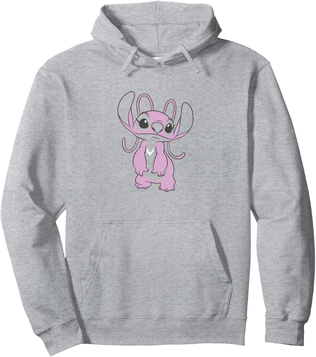 Disney Lilo & Stitch Angel Transparent Standing Pullover Hoodie