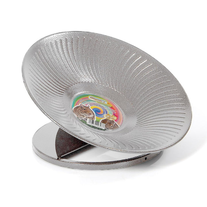 Montana Cages | Laufteller für Nager aus Stahl | L | Ø 28 cm - Platinum