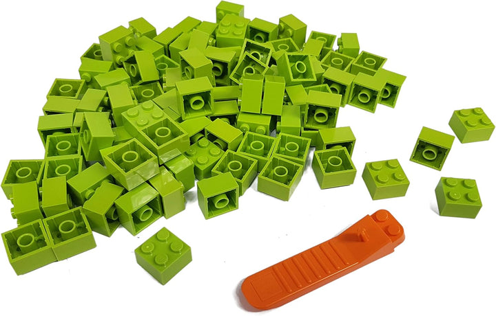Lego® Classic Basic Set - 2x2 Steine 3003 in Lime – 100 Stück – Perfekte Wahl für kreative Bauprojek