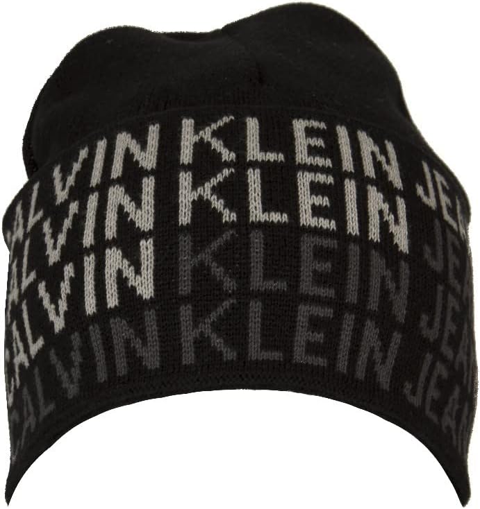 Calvin Klein CKJ AOP Beanie Black