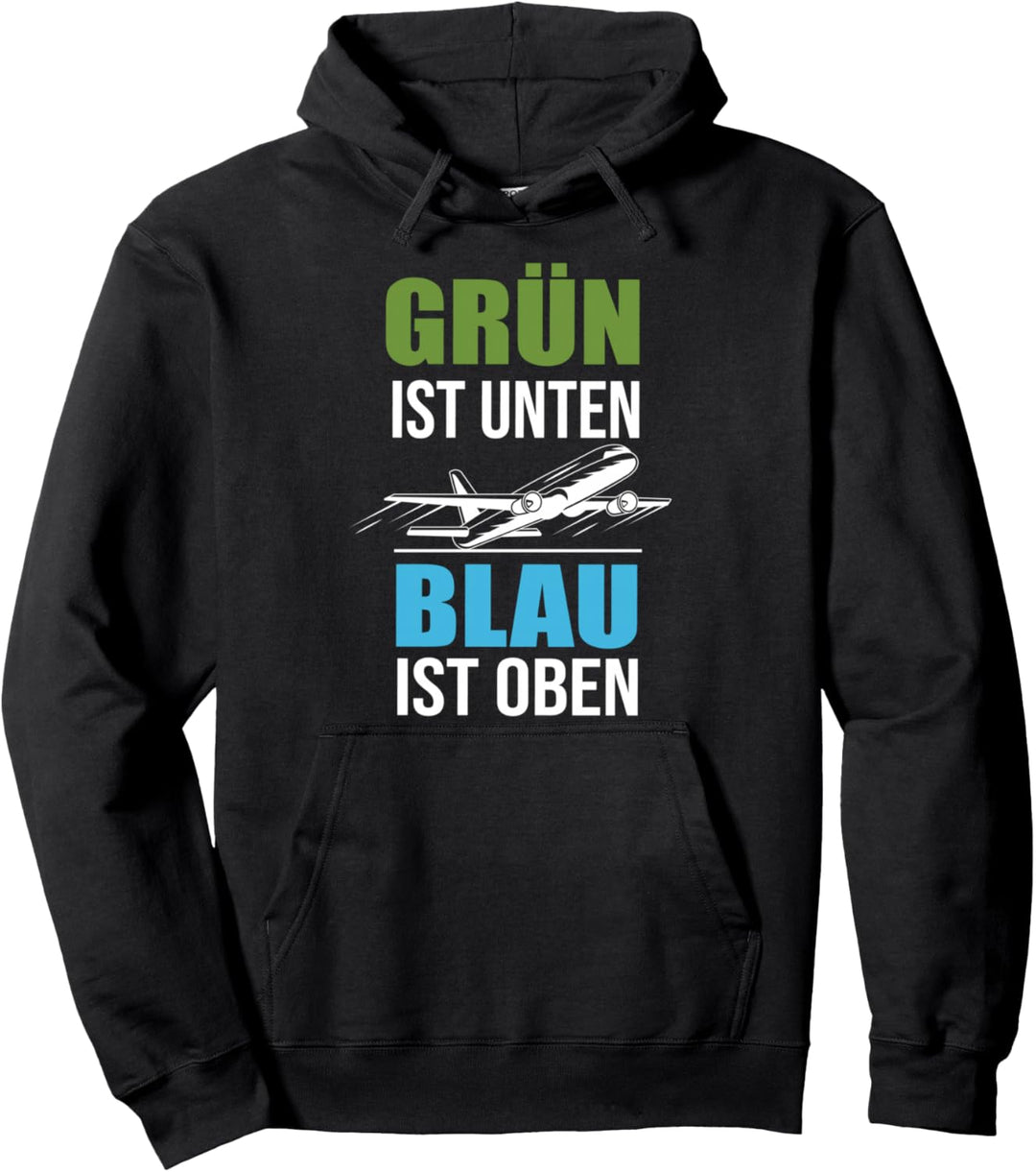 Flugzeugführer Segelflieger - Flugschule Flugzeug Pilot Pullover Hoodie