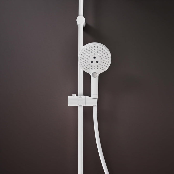 hansgrohe Raindance Select S - wassersparender Duschkopf 8 l/min (EcoSmart), Handbrause mit 3 Strahl