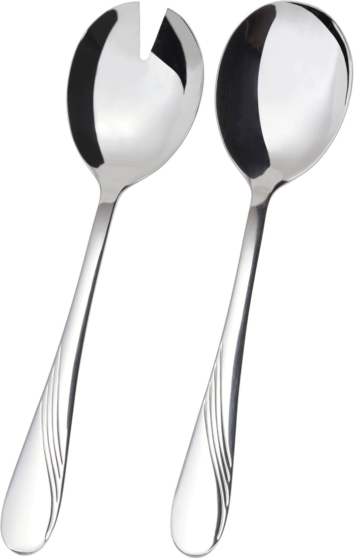 GRÄWE Besteck-Set für 6 Personen, 48-teilig - Tafelbesteck mit Vorlege- und Servierbesteck aus Edels