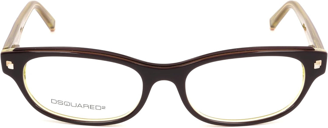 DSquared DQ5022 51050 Dsquared2 Brillengestelle Dq5022 050 Oval Brillengestelle 51, Braun