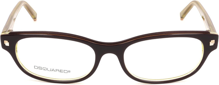 DSquared DQ5022 51050 Dsquared2 Brillengestelle Dq5022 050 Oval Brillengestelle 51, Braun