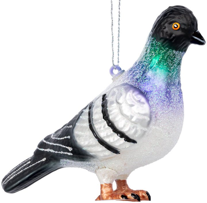 SIKORA Taube besondere Weihnachtskugel Glas Christbaumschmuck Deko Figur Weihnachten Anhänger Orname